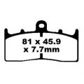 EBC Brakes EPFA Sintered Fast Street and Trackday Pads Front - EPFA294HH EBC Brakes EPFA Sintered Fast Street and Trackday Pads Front - EPFA294HH
